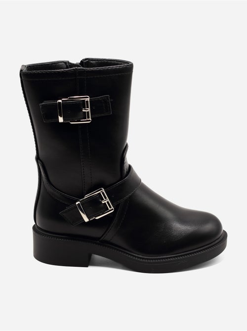 Botas com fecho de correr - Kiabi Botas com fecho de correr - Kiabi