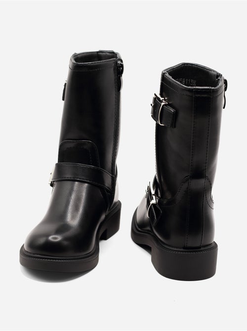Botas com fecho de correr - Kiabi Botas com fecho de correr - Kiabi