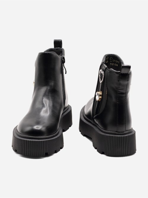Botas com fecho de correr - Kiabi