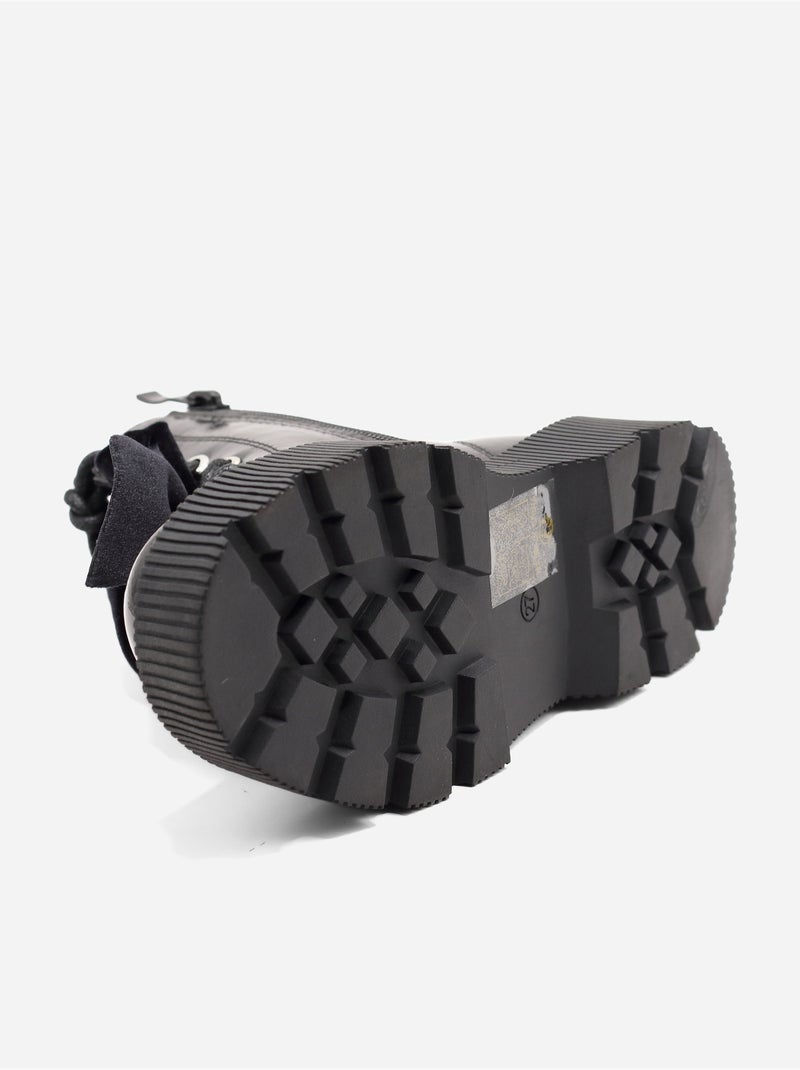 Botas com fecho de correr Preto - Kiabi