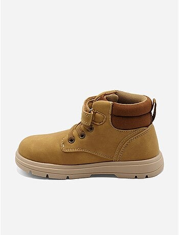 Botas com fecho de velcro