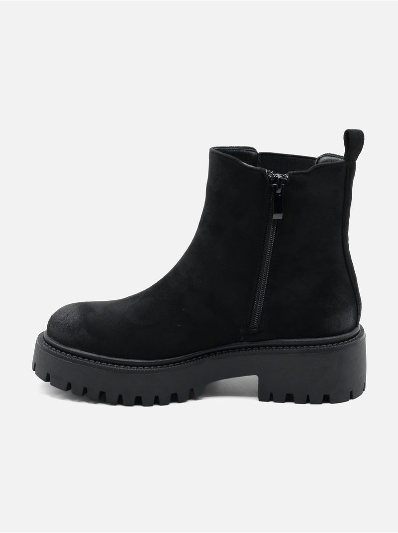 Botas com fecho Preto - Kiabi