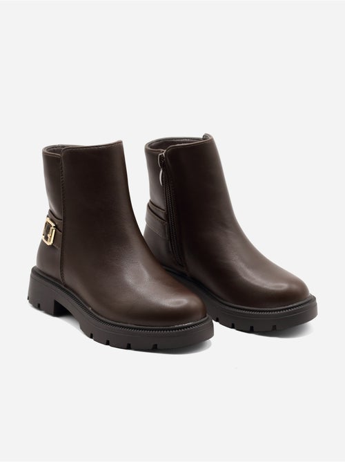 Botas com fivela de ardilão - Kiabi Botas com fivela de ardilão - Kiabi