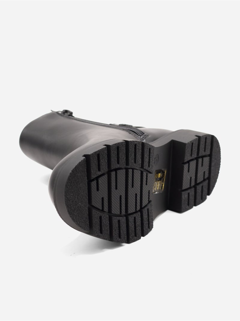 Botas com fivela de ardilão Preto - Kiabi