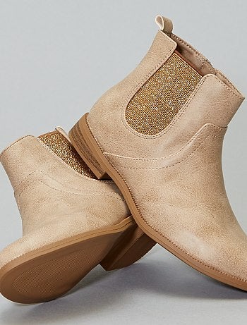 Botas com foles brilhantes - Kiabi