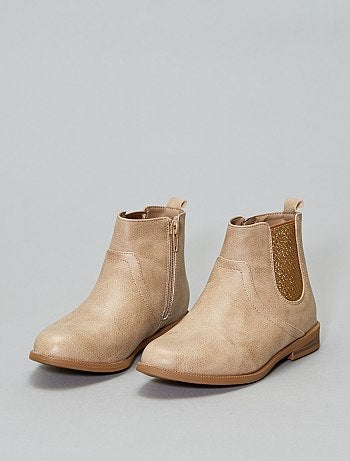 Botas com foles brilhantes - Kiabi