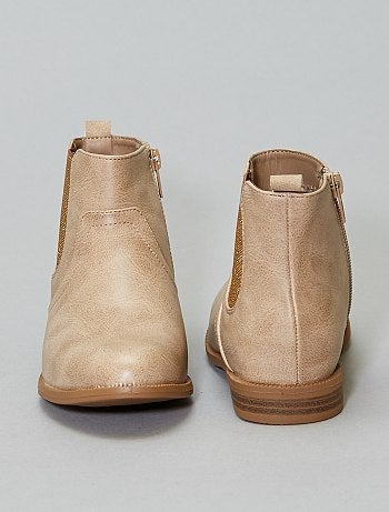 Botas com foles brilhantes - Kiabi