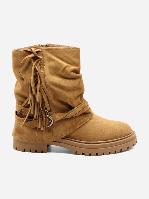 Botas com franjas - Kiabi Botas com franjas - Kiabi