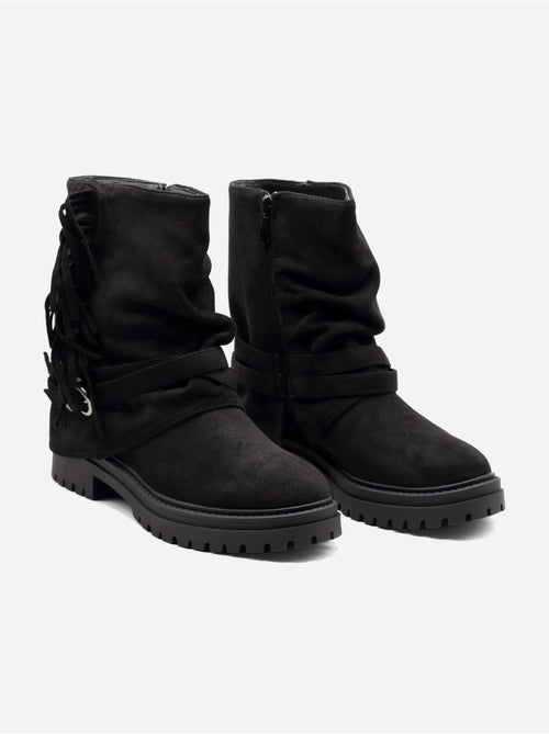Botas com franjas - Kiabi