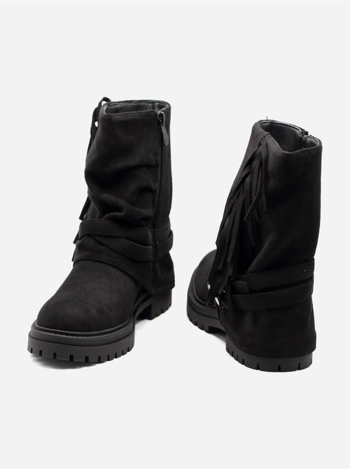 Botas com franjas - Kiabi
