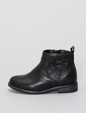 Botas com laço - Kiabi