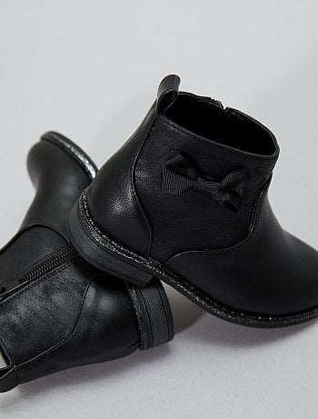 Botas com laço - Kiabi