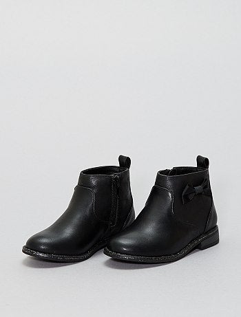 Botas com laço - Kiabi