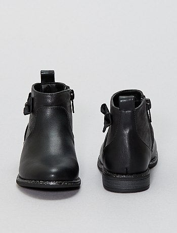 Botas com laço - Kiabi