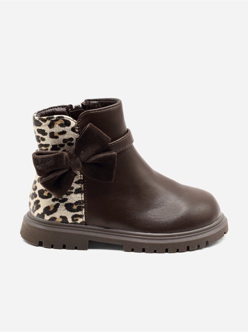 Botas com laços - Kiabi