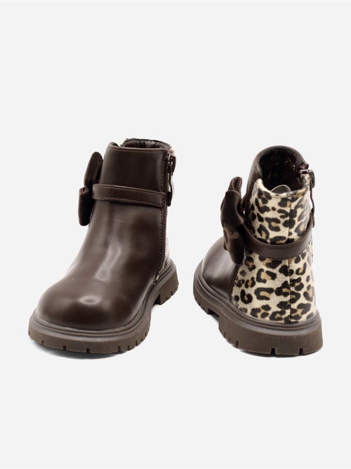 Botas com laços - Kiabi