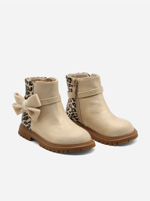 Botas com laços - Kiabi