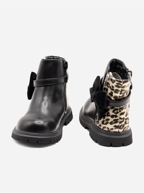 Botas com laços - Kiabi