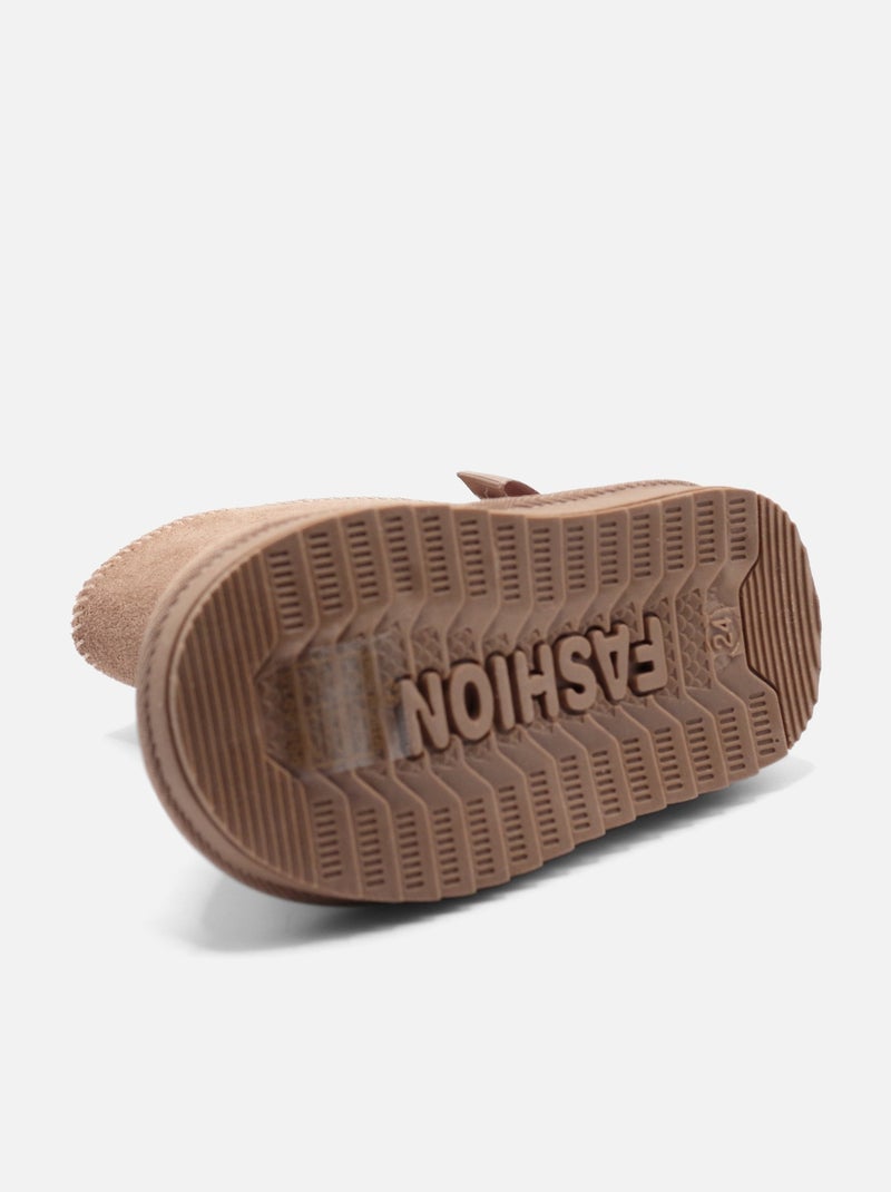 Botas com laços Toupe - Kiabi