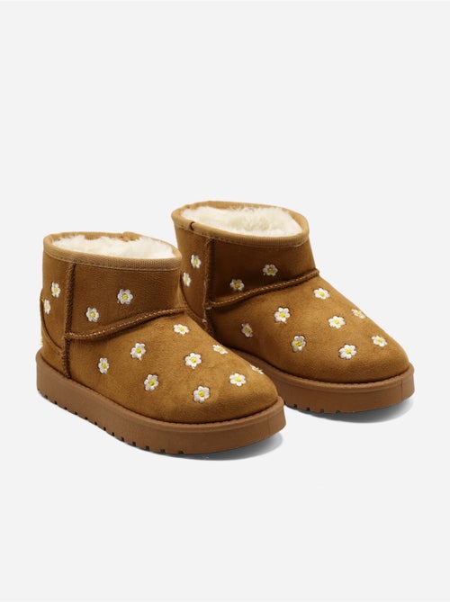 Botas com motivos florais - Kiabi Botas com motivos florais - Kiabi