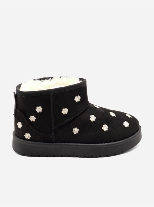 Botas com motivos florais - Kiabi Botas com motivos florais - Kiabi