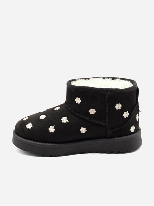 Botas com motivos florais - Kiabi Botas com motivos florais - Kiabi