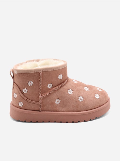 Botas com motivos florais - Kiabi Botas com motivos florais - Kiabi