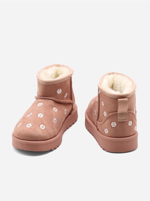 Botas com motivos florais - Kiabi Botas com motivos florais - Kiabi