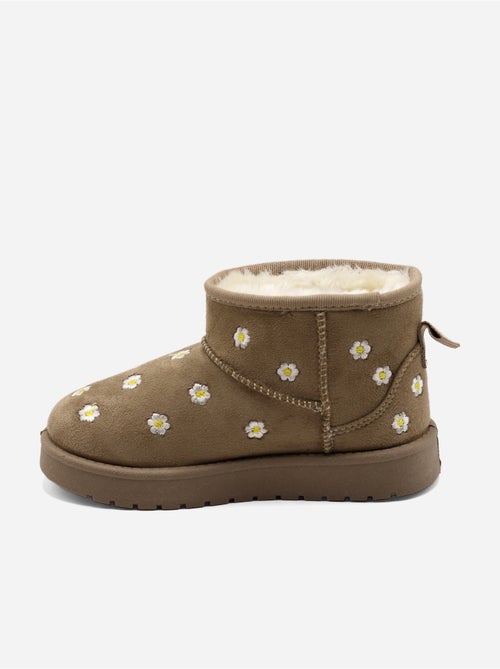 Botas com motivos florais - Kiabi Botas com motivos florais - Kiabi