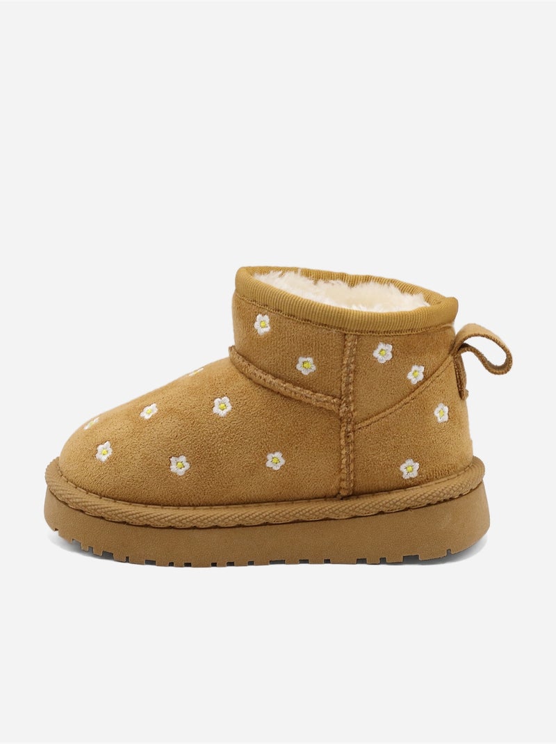 Botas com padrões Camelo - Kiabi