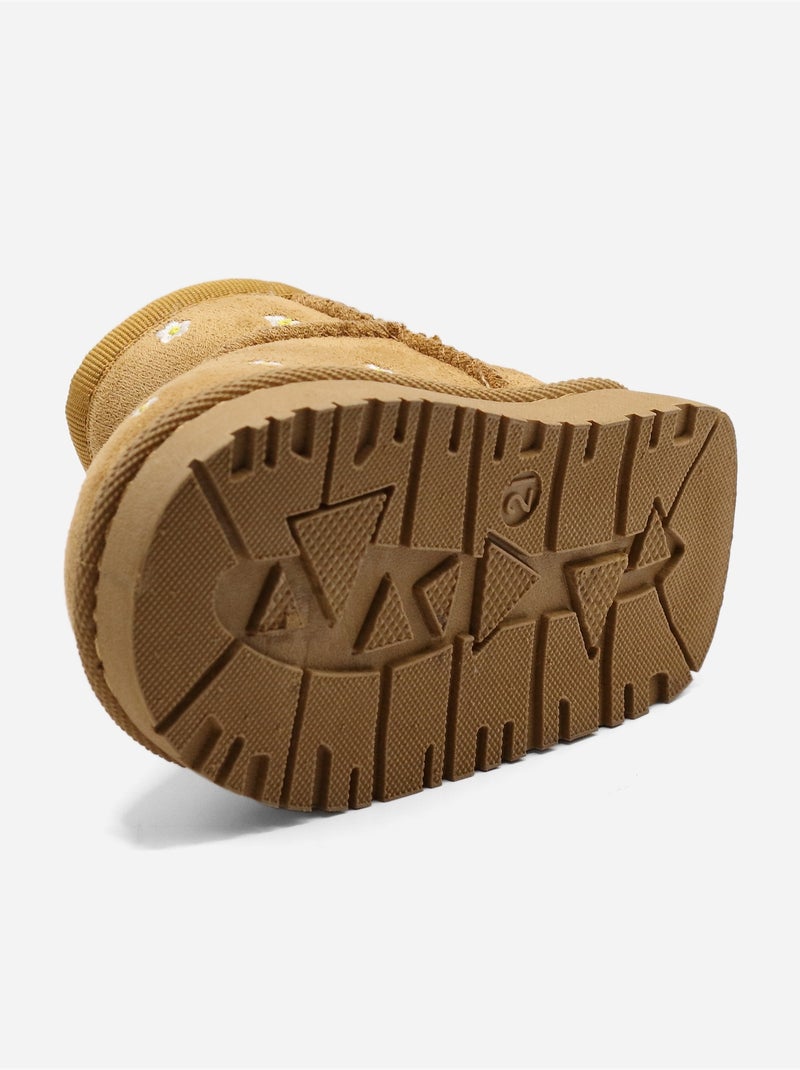 Botas com padrões Camelo - Kiabi