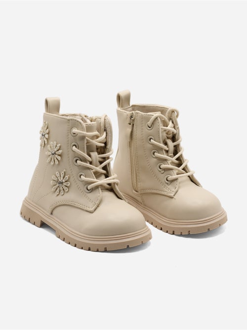 Botas com padrões - Kiabi