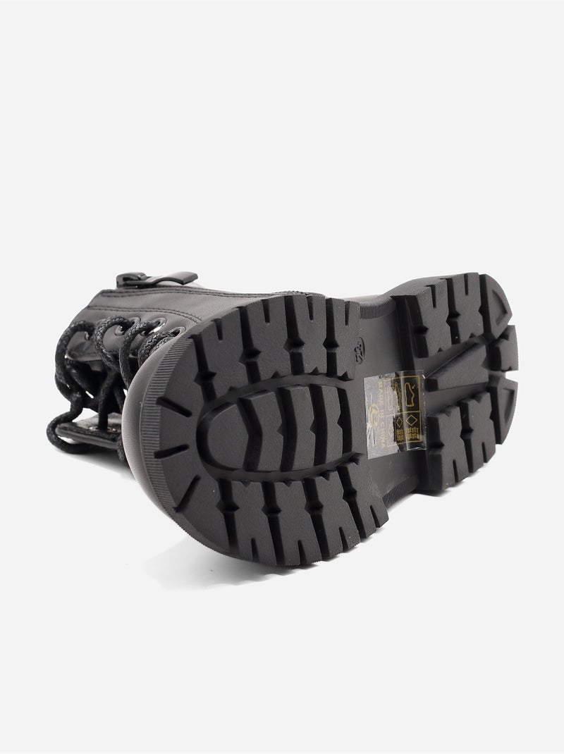 Botas com padrões Preto - Kiabi