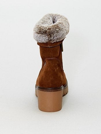 Botas com sola alta - Kiabi