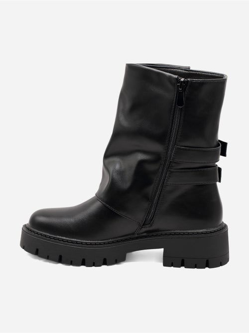 Botas com sola dentada - Kiabi