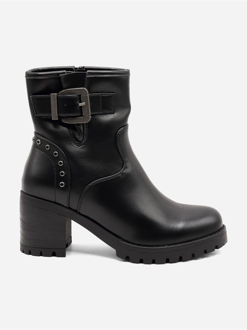 Botas com sola dentada - Kiabi