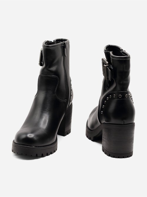 Botas com sola dentada - Kiabi