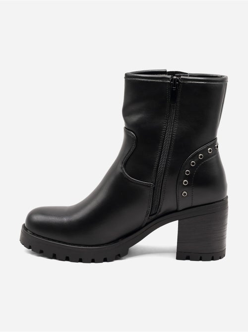 Botas com sola dentada - Kiabi