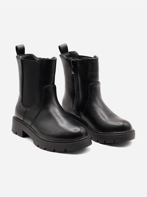 Botas com sola dentada - Kiabi Botas com sola dentada - Kiabi