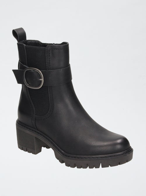 Botas com sola tratorada - Kiabi
