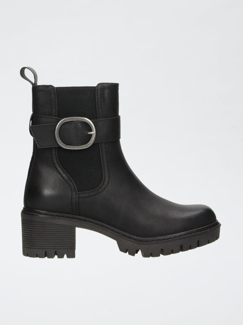 Botas com sola tratorada - Kiabi