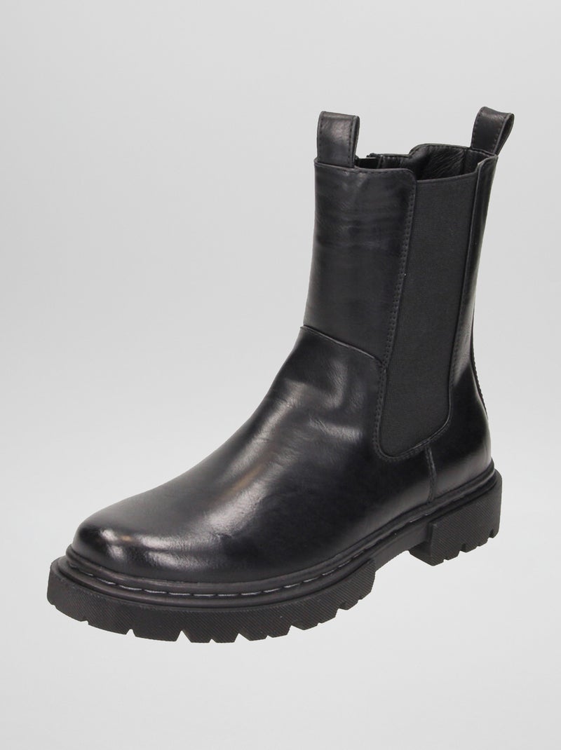 Botas com solas grossas PRETO - Kiabi