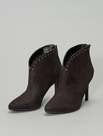 Botas com tachas - Kiabi