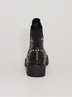 Botas com tachas - Kiabi