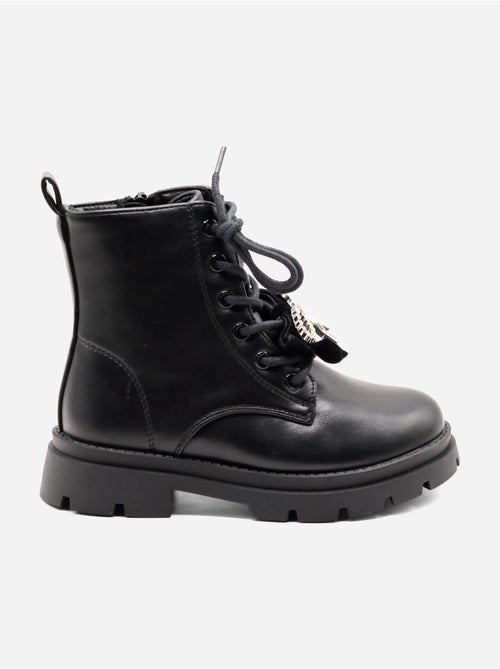 Botas com um laço decorativo - Kiabi Botas com um laço decorativo - Kiabi