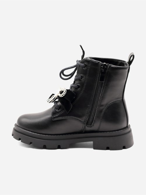 Botas com um laço decorativo - Kiabi Botas com um laço decorativo - Kiabi