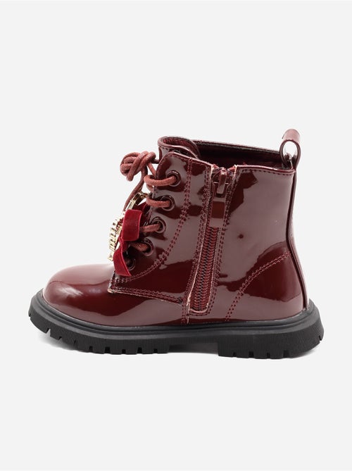 Botas com um laço decorativo - Kiabi