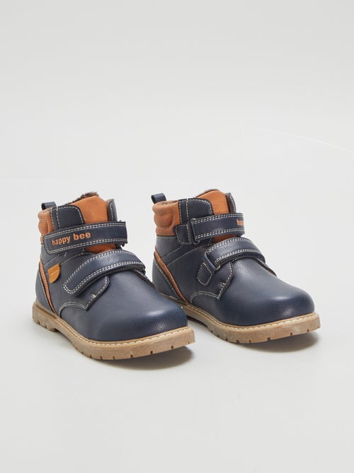 Botas com velcro duplo - Kiabi