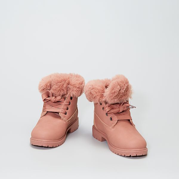 botins rosa