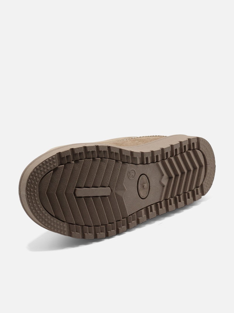 Botas de cano alto Cáqui - Kiabi